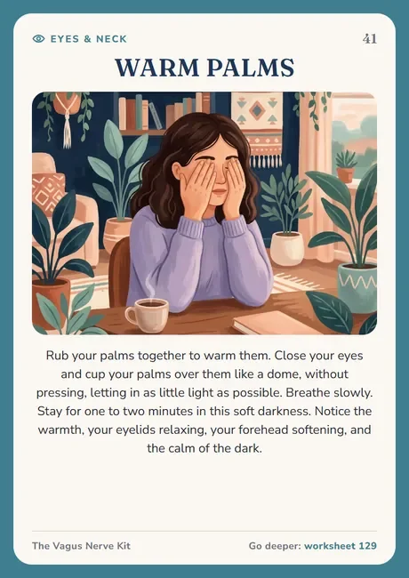 Eyes and neck card